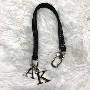 Anne Klein 'AK' Logo Purse Charm Key Fob